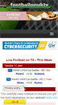 Mobile Screenshot of footballonuktv.com