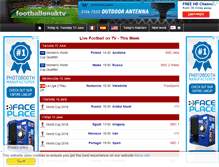 Tablet Screenshot of footballonuktv.com